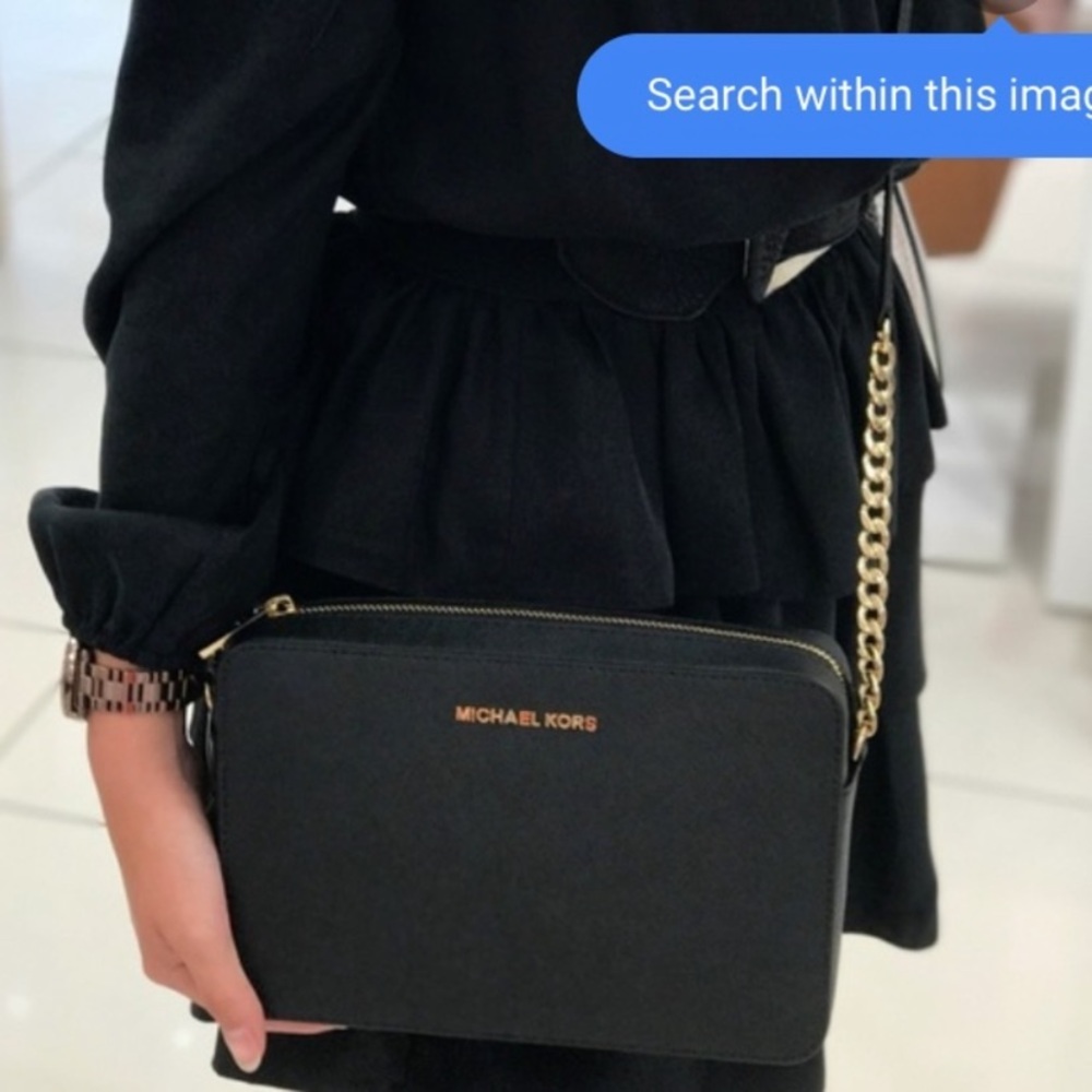 New 🖤 MK large jet set ew crossbody - Picture 4 of 6